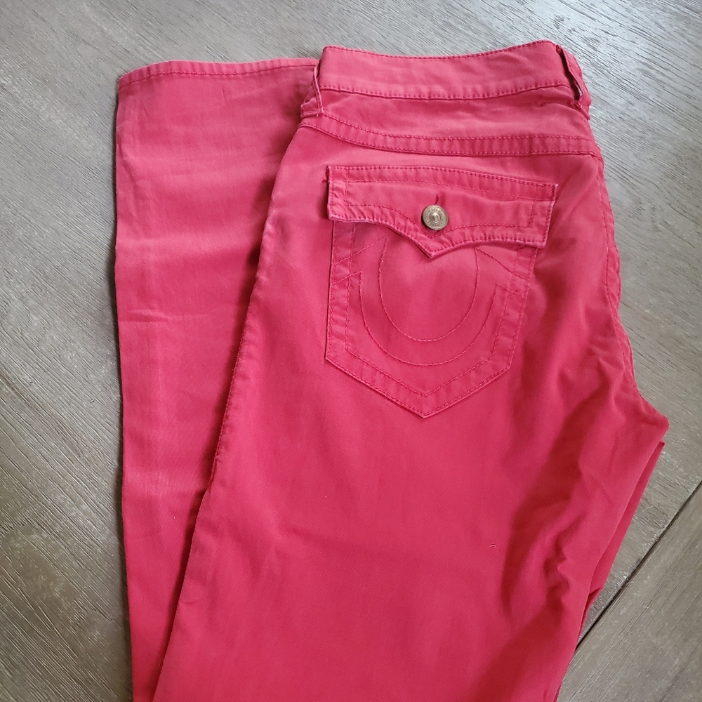True Religuon Red Men's Jeans